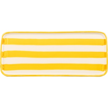 Zafferano Чиния за сервиране Lido Righe правоъгълна 26, 5 см жълта (RIG0404)