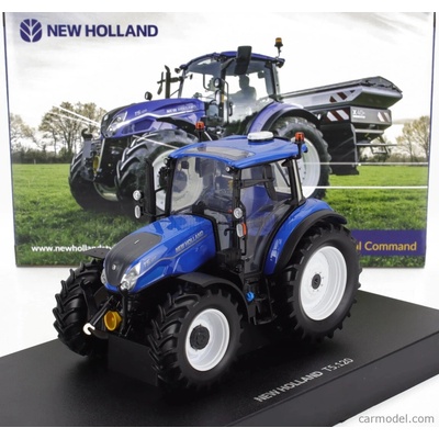 Universal hobbies New holland T5.120 Tractor 2018 Modrá Černá 1:32