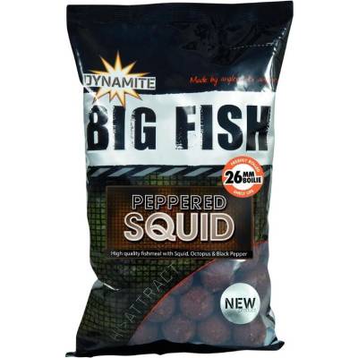 Dynamite Baits Boilies Big Fish Peppered Squid 1 kg 26 mm