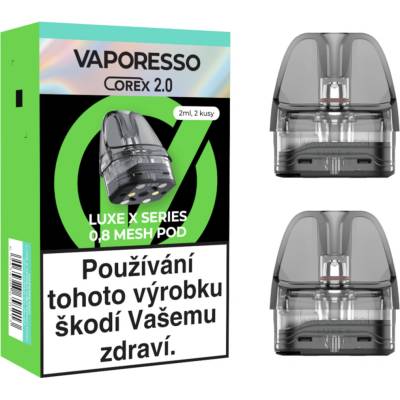 Vaporesso LUXE X Series 2 ml cartridge 0,8ohm 2 ks
