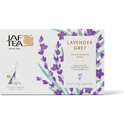JAFTEA Secret Garden Lavender Grey 10 x 1,5 g