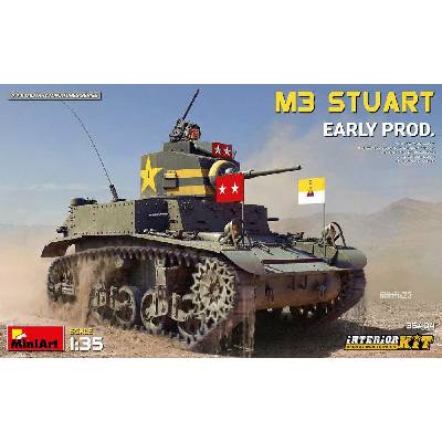 MiniArt M3 Stuart Early Production w/ Interior Kit 1:35