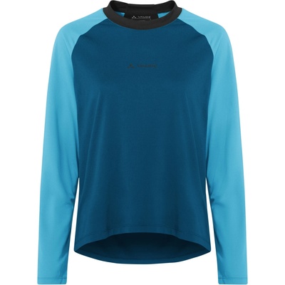 Vaude Дамска фланелка с дълъг ръкав за колоездене Vaude Women's Loamer L/S Shirt Cycling jersey - Shore Blue - размер 42 (EU) (156-2547-0614)
