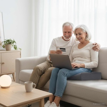 vidaXL Възглавница за сядане Сив (42020200)