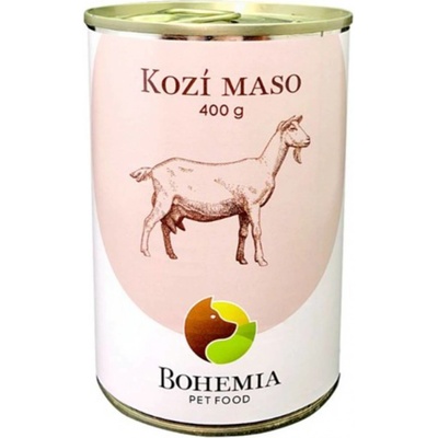 Bohemia Pet Food| Kozí maso ve vlastní šťávě Hmotnost: 6x400g výhodné balení