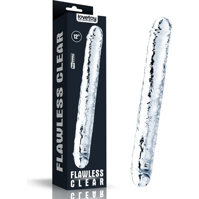 Lovetoy Flawless Clear Double dildo 12