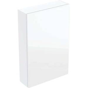 Geberit - Шкафче 70x45x15 см, 1 врата, панти ляво/дясно, бяло/бяло стъкло 502.318. 01.2 (502.318.01.2)
