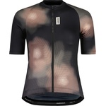 Maloja Дамска фланелка с къс ръкав за колоездене Maloja Women's SchneckM. Cycling jersey - Deep Black Bloom - размер XS (156-3049-0111)