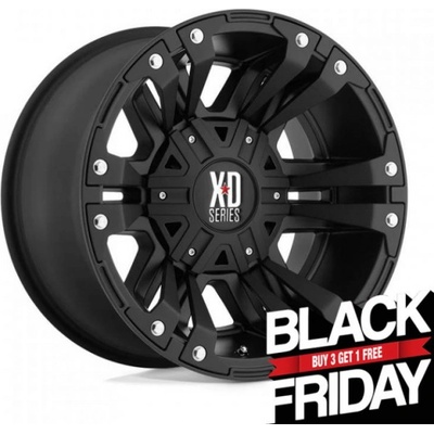 XD XD822 MONSTER II 9x18 6x135 ET18 matt black