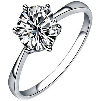 Silenti Jewelry Сребърен пръстен "Изящество" - 9 - 59.5мм (19.1мм диам. )