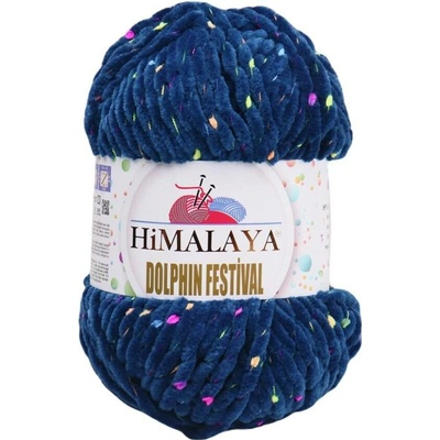 Himalaya příze Dolphin Festival 81121 tmavě modrá