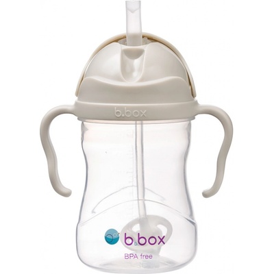 b.box hrnček so slamkou 240 ml béžová