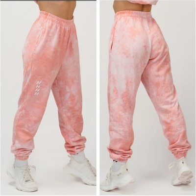 Nebbia voľné batikované tepláky Re-fresh 590 pink