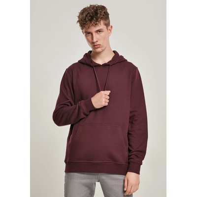 Urban Classics Мъжки изчистен тъмночервен суичър Urban Classics redwineUB-TB1592-02243 - Тъмночервен, размер S