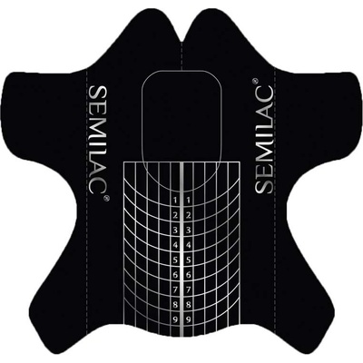 Semilac Shaper Wide Nail Forms šablony na nehty 100 ks