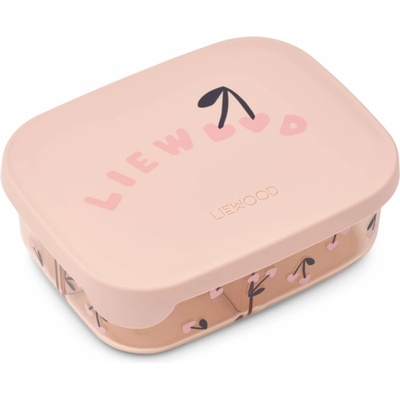 Liewood Svačinový box Arthur tritan Cherry heart Rosey 850 ml