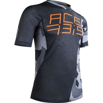 Acerbis MTB COMBAT krátký rukáv černá/šedá