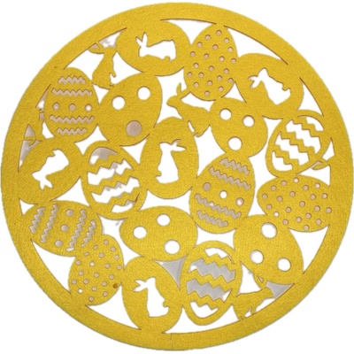 Toro Plstěné prostírání Velikonoce 33cm – Zboží Dáma