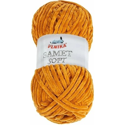BELLATEX Priadza Zamat Soft 100 g – 267 B horčicová