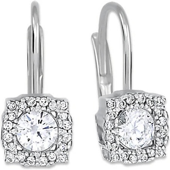 Soliter Štvorcové visiace náušnice zo zlata 239 001 00976 07