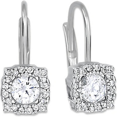 Soliter Štvorcové visiace náušnice zo zlata 239 001 00976 07