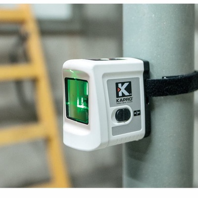 Kapro Нивелир лазерен линеен Kapro с 2 лъча с тринога 20 м, 0.4 мм/м, (033 KPO1289)