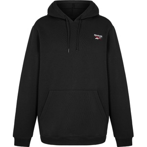 Reebok Суичър Reebok Men's Identity Small Logo Overhead Hoodie - Black/White