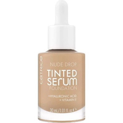 Catrice Nude Drop Tinted Serum Foundation Hydratačný a rozjasňujúci make-up 030C 30 ml
