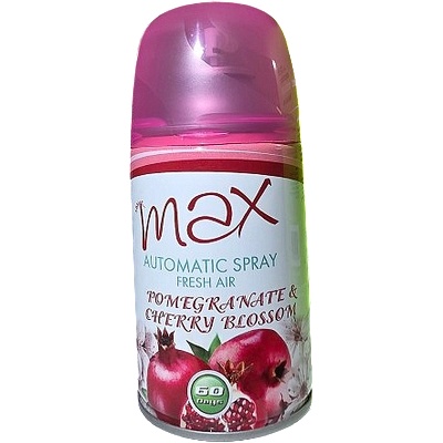 MAX Ароматизатор пълнител Pomergranate&Cherry blossom, 300мл