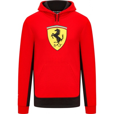 FERRARI mikina BIG SHIELD 23 red