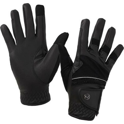 QHP Jezdecké letní rukavice Aubree černé – Zbozi.Blesk.cz