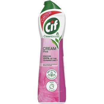 Cif Cream Pink Flower tekutý písek 500 ml