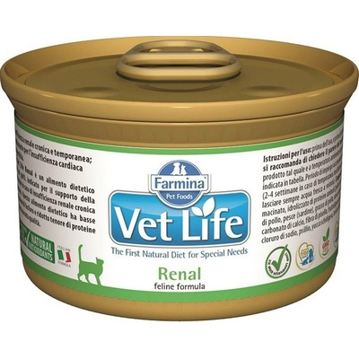 Vet Life Natural Cat Renal 85 g