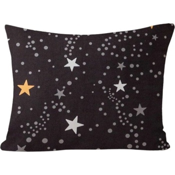 Textilomanie flanel STELLAR tmavo sivý 40 x 50 cm