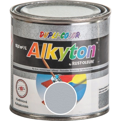 Alkyton Farebný email 250ml kladivkový striebrosivý