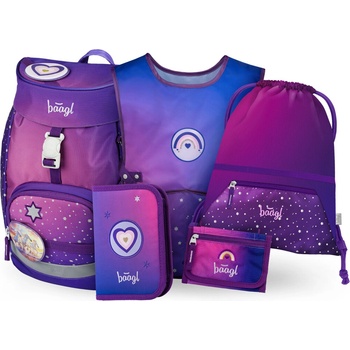 Baagl SET 5 Airy Kone Srdce