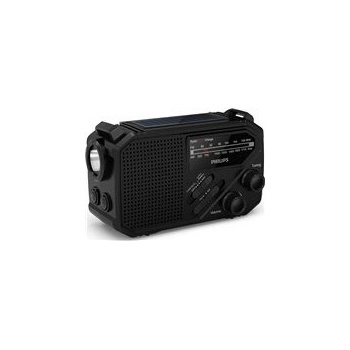Image 1 of TP VISION PHILIPS Portable radio SOS flashlight AAA Battery Solar Power Built-In LED Light Torch for Camping Hiking (TAR1609/00)