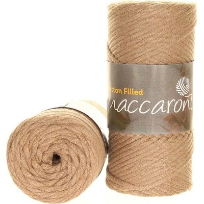 Maccaroni Abigail 3 mm Béžová