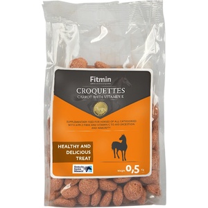 Dibaq Fitmin Крокети от моркови+вит. Е деликатес за коне 500 g