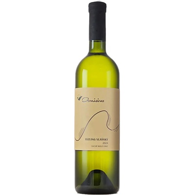 Amicius Rizling Vlašský biele suché 2018 12,5% 0,75 l (čistá fľaša)