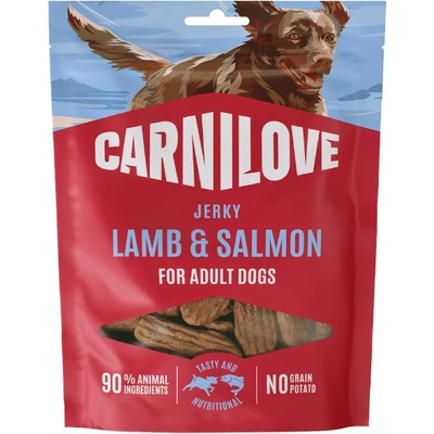 CARNILOVE Dog JERKY Lamb & Salmon 100g