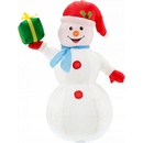 Aga Nafukovací LED snehuliak 120 cm