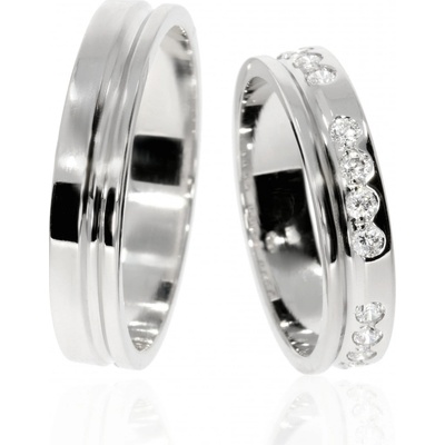 Zlatnictví Helios Zlaté snubní prsteny L 129