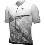 Alé Мъжка фланелка с къс ръкав за колоездене Alé PR-E Quartz Jersey Cycling jersey - Black (056-3424-0313)