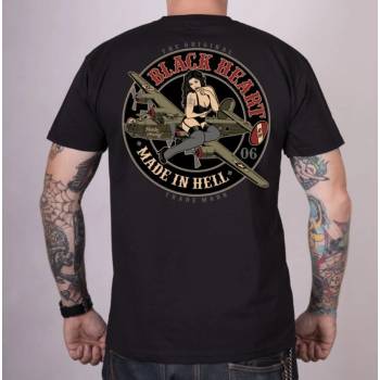 Black heart Мъжка тениска BLACK HEART - LIBERATOR B-24 - Black - 19295