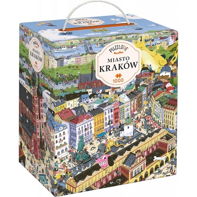 CzuCzu Puzzlove MIASTO Krakov 500 dílků