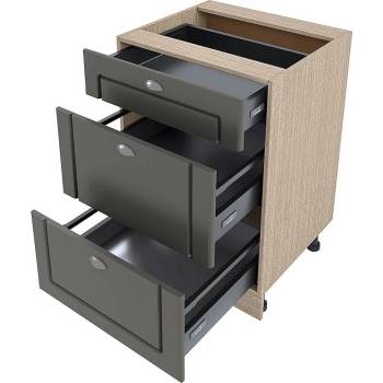 Image 1 of ИРИМ Долен кухненски шкаф Сити МФ-Цимент мат-06-54 60 см