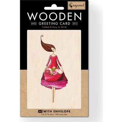 Drevené blahoželanie Ďakujem Cozywood