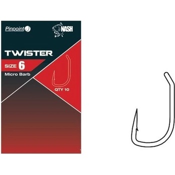 Kevin Nash Pinpoint Twister Micro Barbed vel.2 10 ks