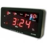  IP-LD-2110 - Дигитален, диоден, стенен, настолен, LED часовник, вътрешен монтаж, 220V, 21x10x3cm (IPLD2110)